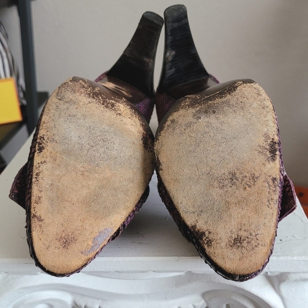 STUART Weitzman Pumps snake heels - Picture 16 of 16